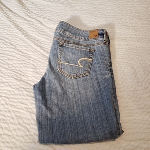 American Eagle Artist Crop Jeans
